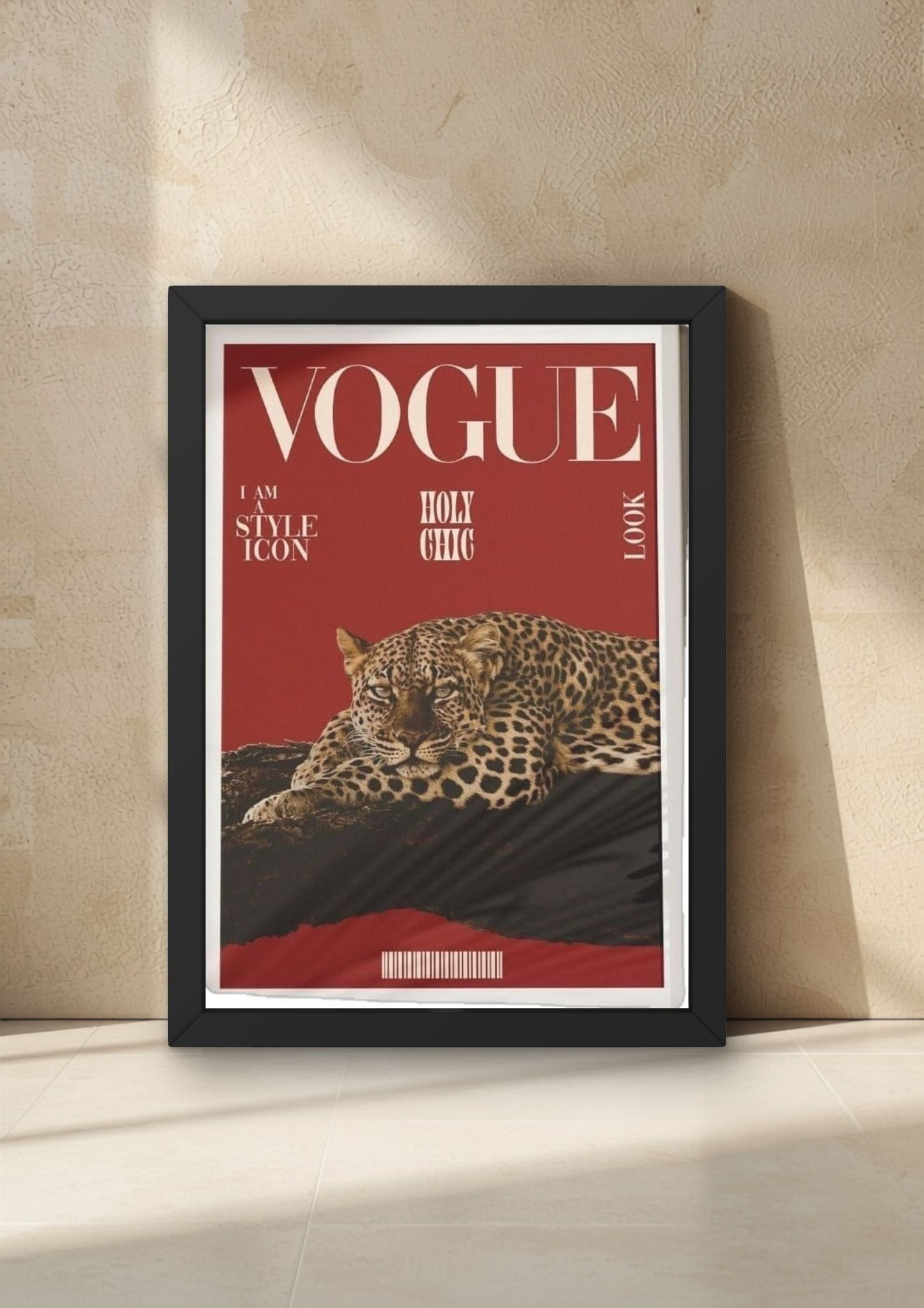 Leopard Wall Frame
