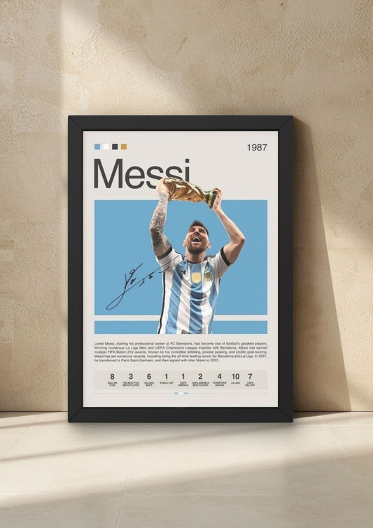 MESSI Wall Frame