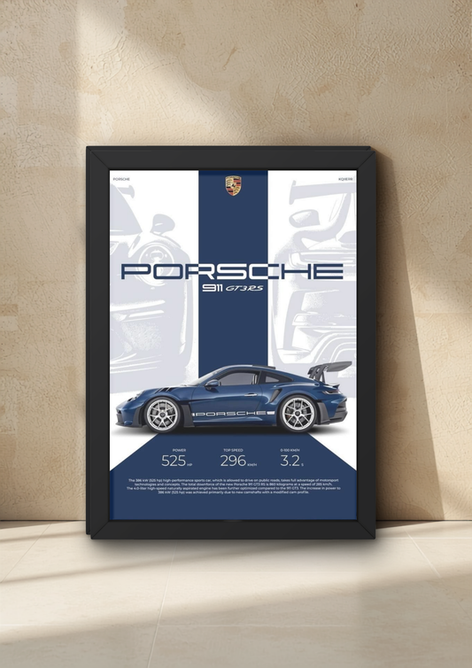 Porsche Wall Poster