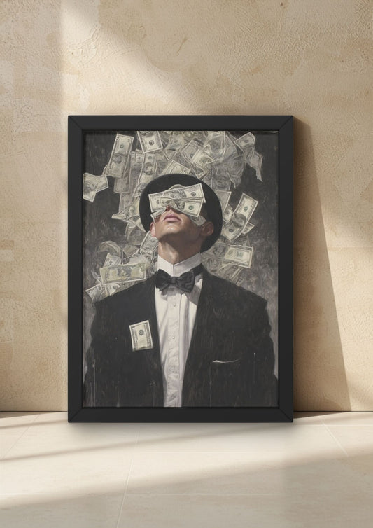 The Money Uncle Wall Frame