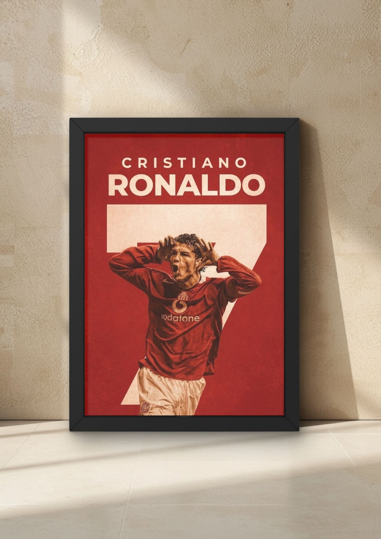 Cristiano Ronaldo Wall Frame