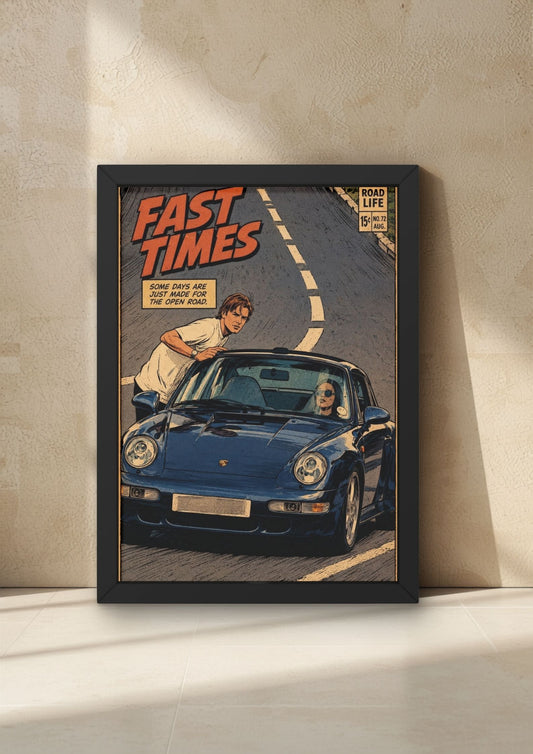 ‘Road life’ Wall Frame