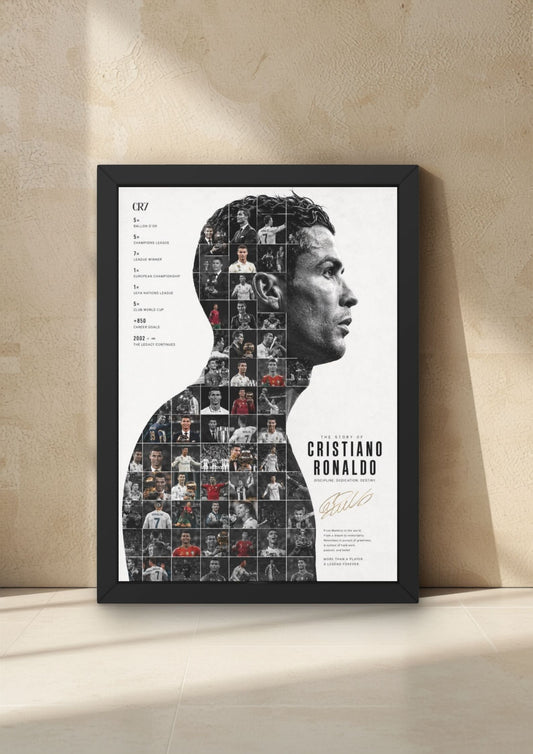 Cristiano Ronaldo Wall Frame