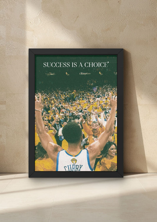SUCCESS IS A CHOICE Wall Frame