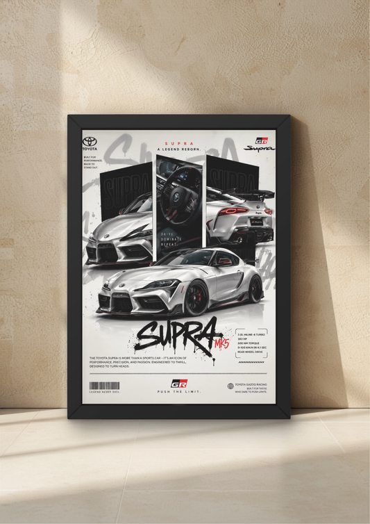 Supra Mk5 Wall Poster