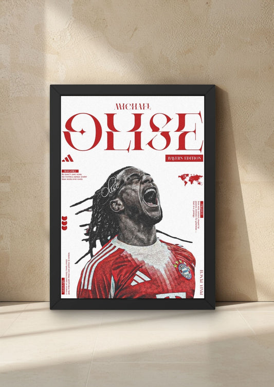 Michael Olise Wall Frame