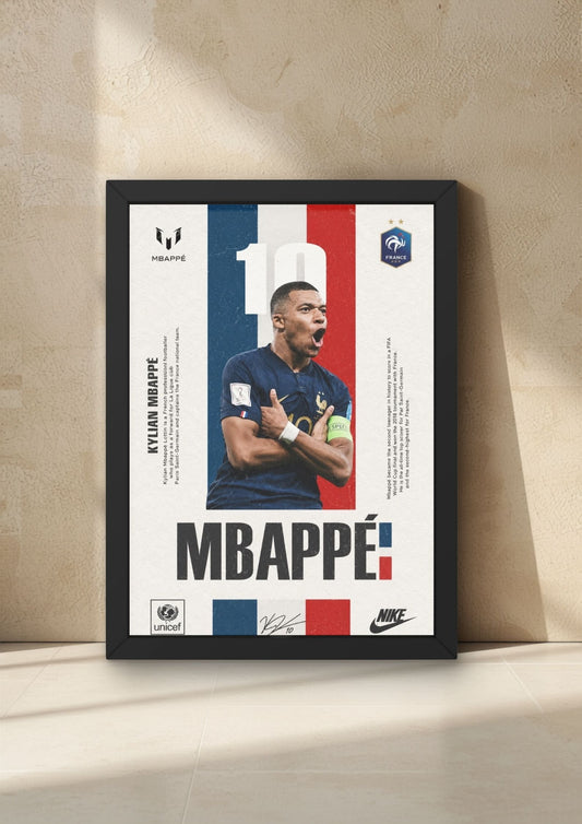 MBAPPÉ Wall Frame