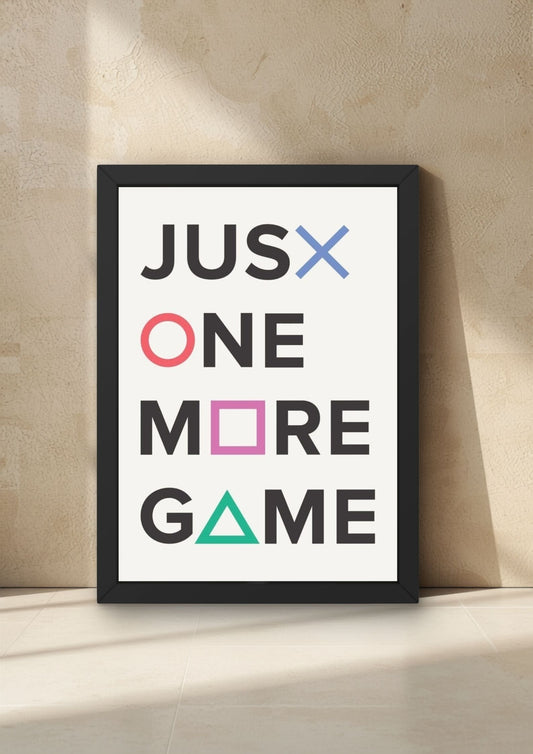 Gamer’s Obsession Wall Poster