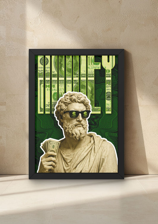 ‘MONEY’ Wall Frame