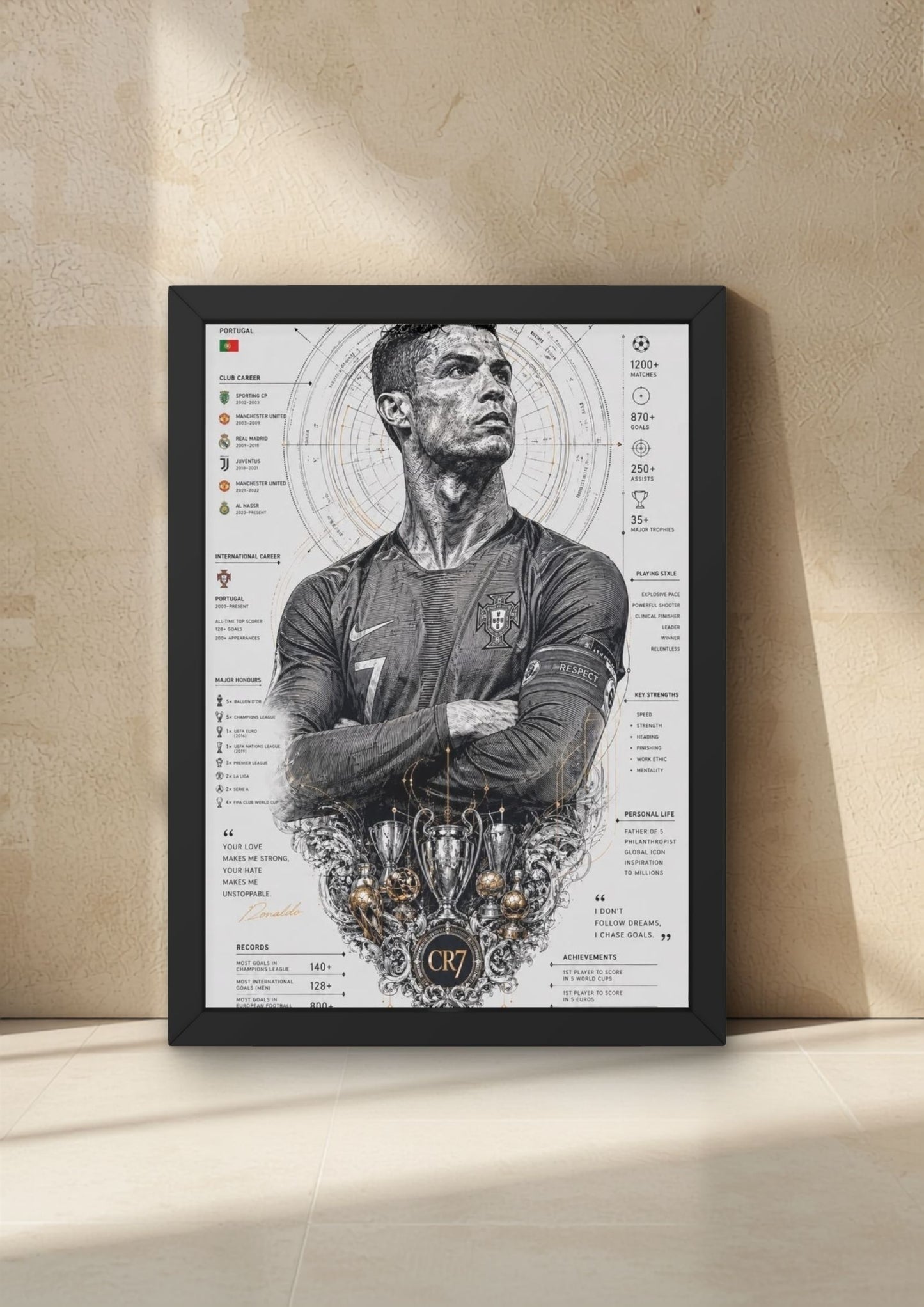 SIUUU! Wall Frame