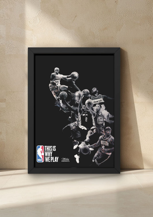 Why we Play Wall Frame