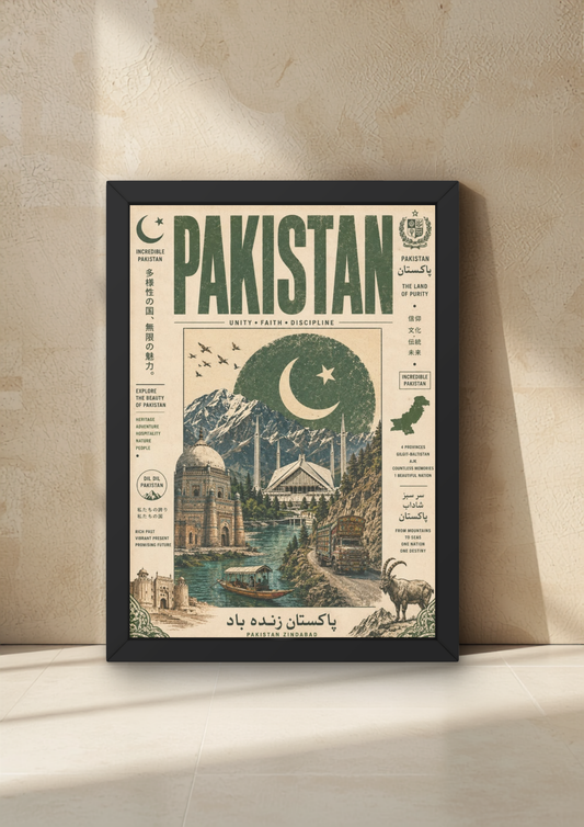 Pakistan Landmarks Wall Art