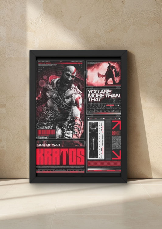 Kratos Wall Poster