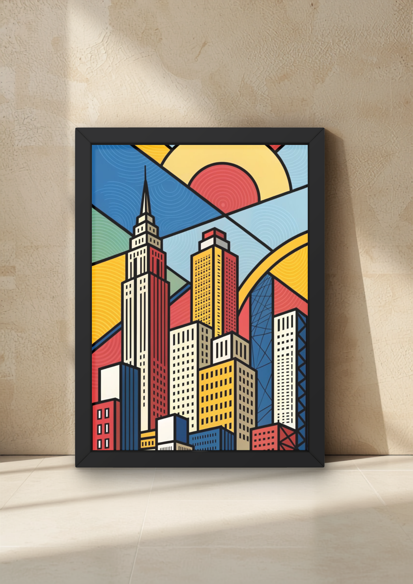 NYC Abstract Wall Frame